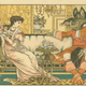 “At last he turned to her and said, ‘Am I so very ugly?’” Wood engraving by Walter Crane, 1896. Via the New York Public Library’s digital collections.